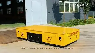 trackless transfer cars industrial tugger carts self-propelling transfer trolley BWP 10T