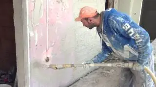 Техника на полагане на машинна мазилка - Данев Строй ЕООД