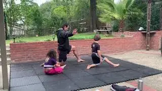 BJJ at home with the family