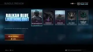 Modern Warfare |Balking Blue Lightning Unit Bundle|