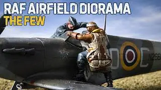 Создание диорамы аэродрома от Airfix.