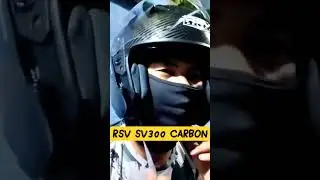 HELM RSV SV300 CARBON #helmetreview #ditrending #shortsvideo