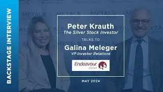 Galina Meleger of Endeavour Silver Corp. talks to Peter Krauth at Metals Investor Forum | May 2024