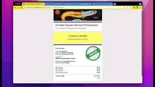 Cash App Pay Button - For Square Sellers using Google Forms
