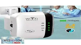 WiFi Range Extender Boosts Wireless Network Coverage Up To 300Mbps Long