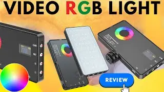 Mamen LED-M1SE Professional Photography light RGB & Bi-Color LED Video light