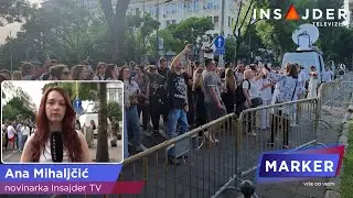 Ponovo buka ispred predsedništva tokom obraćanja Vučića: Studenti i građani traže izbore