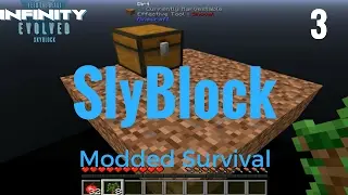 Skyblock Modded Survival - Ep.3 - Does it ever stop raining?!