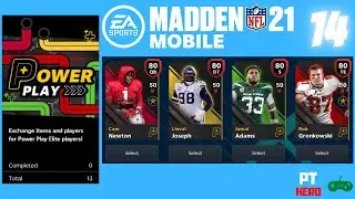 80 OVR. POWER PLAY HYPE MASTER! || PTHero PLAYS - MADDEN NFL 21 MOBILE (EP14)