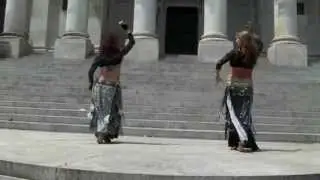 Amandina,s Tribal Zill belly dance for the PDI at the Portsmouth Guildhall