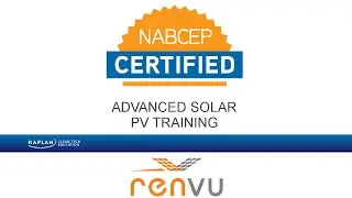 Курс подготовки по запросу Kaplan Advanced Solar PV NABCEP | RENVU