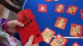 Awesome New Reversed Back Bicycle Decks Red & Yellow