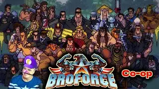 Broforce co-op com @Pyro_Nox @GD-reis  #live