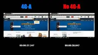 4G-A Web Browsing Performance over Satellite Link
