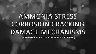 Ammonia Stress Corrosion Cracking Damage Mechanisms - Environment  Assisted Cracking