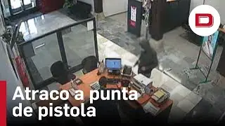 Así actuaba el presunto autor de los atracos en tres sucursales bancarias