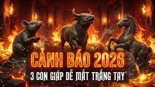 Cảnh Báo Khẩn: 3 Con Giáp Tuyệt Đối 