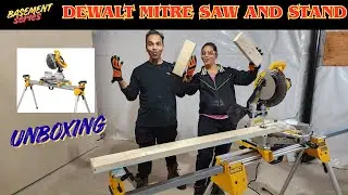 Part 2 : DEWALT Mitre Saw & Stand Unboxing and Setup | Best Miter Saw for DIY & Woodworking 2025