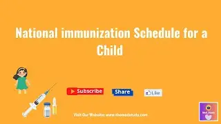 National immunization Schedule for a Child | Clinical Pediatrics