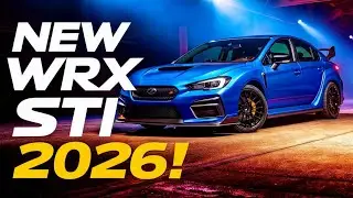 2026年 スバル WRX STI ブルー｜ターボAWD搭載の高性能スポーツセダン