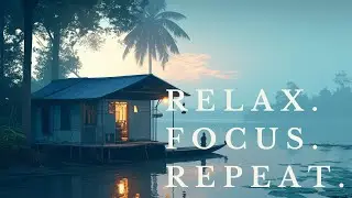 Kerala Calm - Relaxing Lo-Fi Beats | Veena, Chenda Drums, & Backwater Serenity 🎵🌿