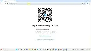 How to Login Telegram Web With QR Code On Laptop