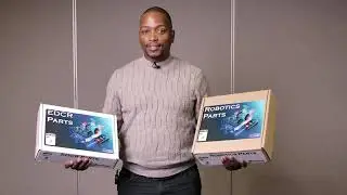 Комплект интегрированных деталей TVET First Coding and Robotics Level 4: видео распаковки