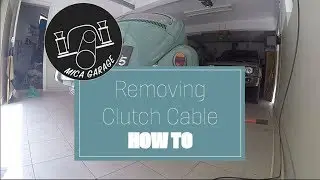 VW BEETLE - Replacing Clutch Cable - Part 1 - Removing Clutch Cable  #vwbeetle #vwcarocha