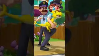 Good Cop Bad Cop! 🤖 Morphle's Magic Robot Adventures #kids #shorts