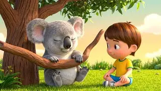 Sleepy Koala Napped on a Wobbly Tree 🐨 | Nursery Rhymes for Kids & Baby Songs