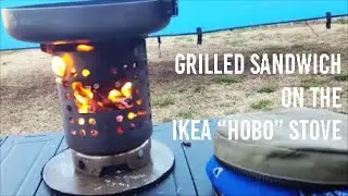 Grilled ham and cheese on IKEA 