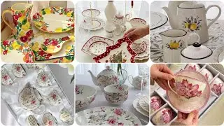 Beautiful fancy crockery items | Dinner sets | 🍵☕ Tea sets | New designs Crockery items @minsanadeem