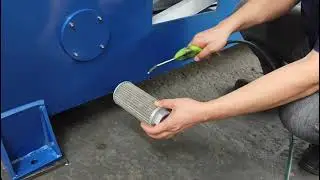 How to clean the filter of hydraulic cutting machine？