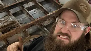 New project update GMC CM TRUCK BED SWAP .. #rust #C&Mtruckbed #RCFGARAGE ￼#welding 
