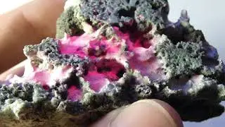 Ruby Fulgurite Stone specimen