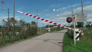 Passaggio a livello Sammardenchia (I) - 3.8.2025 / Železničn&iacute; přejezd / Italian railroad crossing
