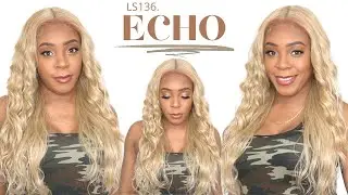Motown Tress Synthetic Hair HD Invisible Lace 13X6 Faux Skin Wig - LS136 ECHO --/WIGTYPES.COM