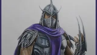 Drawing Shredder - Teenage Mutant Ninja Turtle - Speed Painting