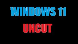 WINDOWS 11 - UNCUT - Presentation and Cinebench R23 - Office PC
