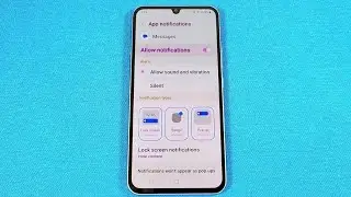 Show to show App Icon Badges Galaxy Android phone for notifications