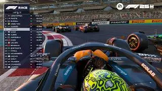 F1 25 &ndash; Lando Norris Abu Dhabi GP Race | F1 TV Style Nitho Drive Pro One Steering Wheel