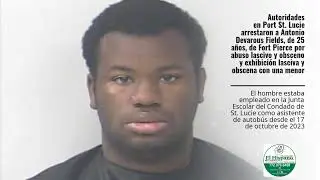Autoridades en Port St. Lucie arrestaron a Antonio Devarous Fields, de 25 a&ntilde;os, de Fort Pierce por &hellip;