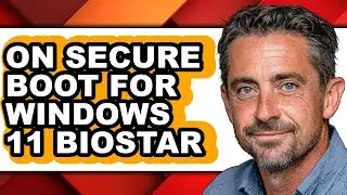 How to on Secure Boot for Windows 11 Biostar (easy Method)