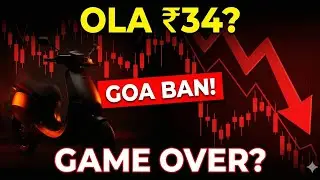 Ola Electric Share Crash: ₹34 का New Low! 😱 Goa Ban और Sales गिरने का पूरा सच | Sell or Hold?