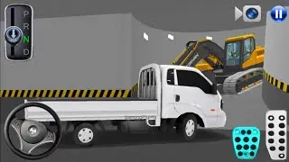New Kia Pickup Stuck in Parking Garage - 3D Driving Class 2026 - 3D Driving Class - Car Game