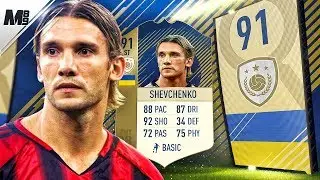 FIFA 18 PRIME SHEVCHENKO REVIEW | 91 PRIME SHEVCHENKO PLAYER REVIEW | FIFA 18 ULTIMATE TEAM