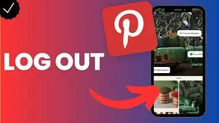 How to log out from Pinterest?