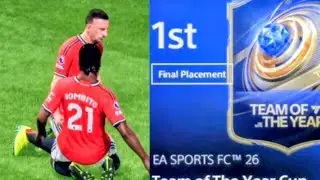 Playing in the Final of the TOTY tournament to win 500 fifa points 🟢⚪💷