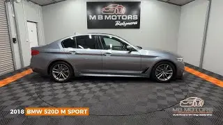 2018 BMW 520d M Sport Auto - MB Motors Ballymena