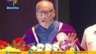 Prof  Jayashankar University | Celebrates It's First Convocation | at Hyderabad